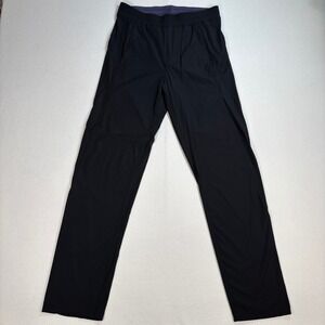 Rhone Torrent Pants Men's S Black Drawstring Performance Stretch Comfort Running